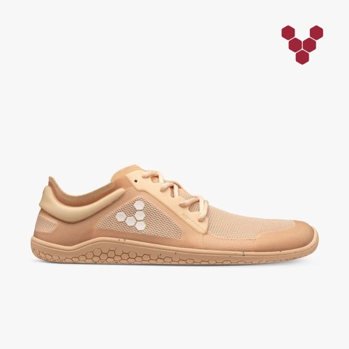 Vivobarefoot Primus Lite III Womens Trainers Light Orange UK REQK